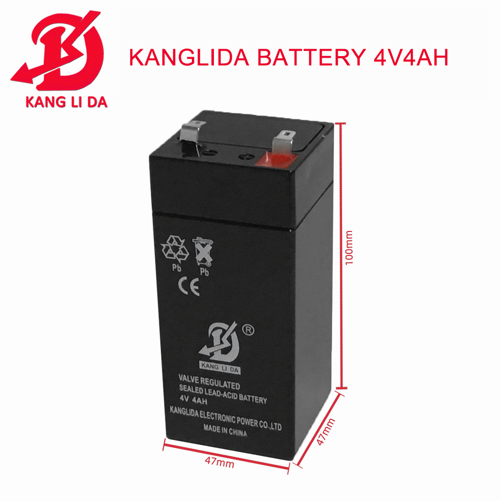 4v 4ah sealed lead acid battery for electric scale