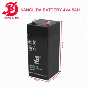 4v 4.5ah rechargeable sealed lead acid battery
