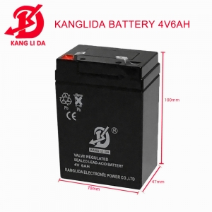 4v 6ah storage lead acid battery
