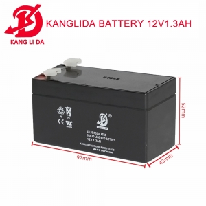 12v 1.3ah sealed lead acid battery maintenance free