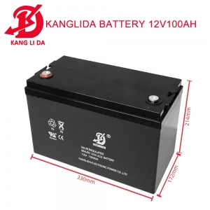 12v 100ah recharageable deep cycle battery for solar street light